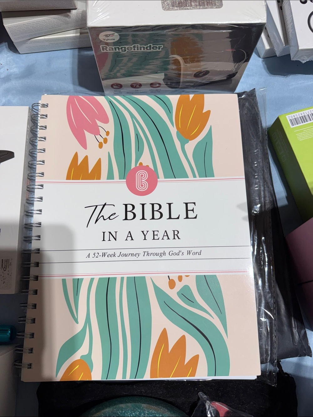 Bible in a Year sold on Amazon $40